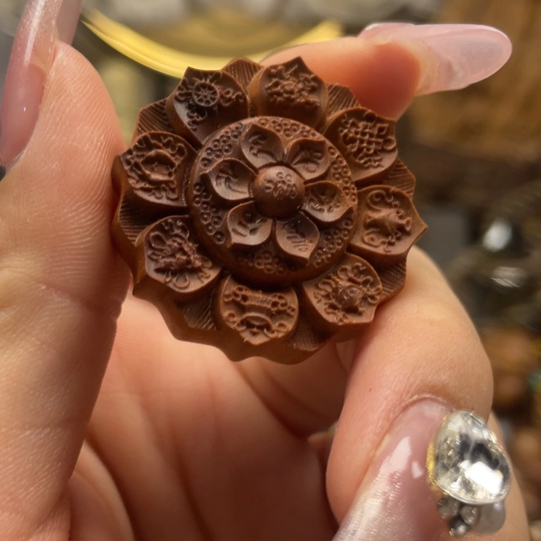 檀香木六字真言老山檀香