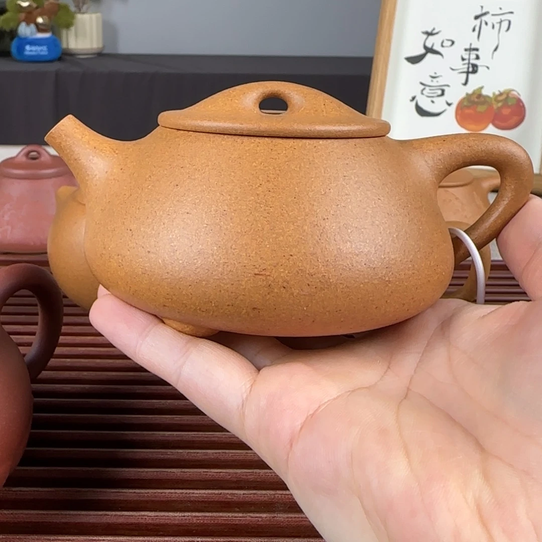 晶***）茶壶紫砂微瑕景舟