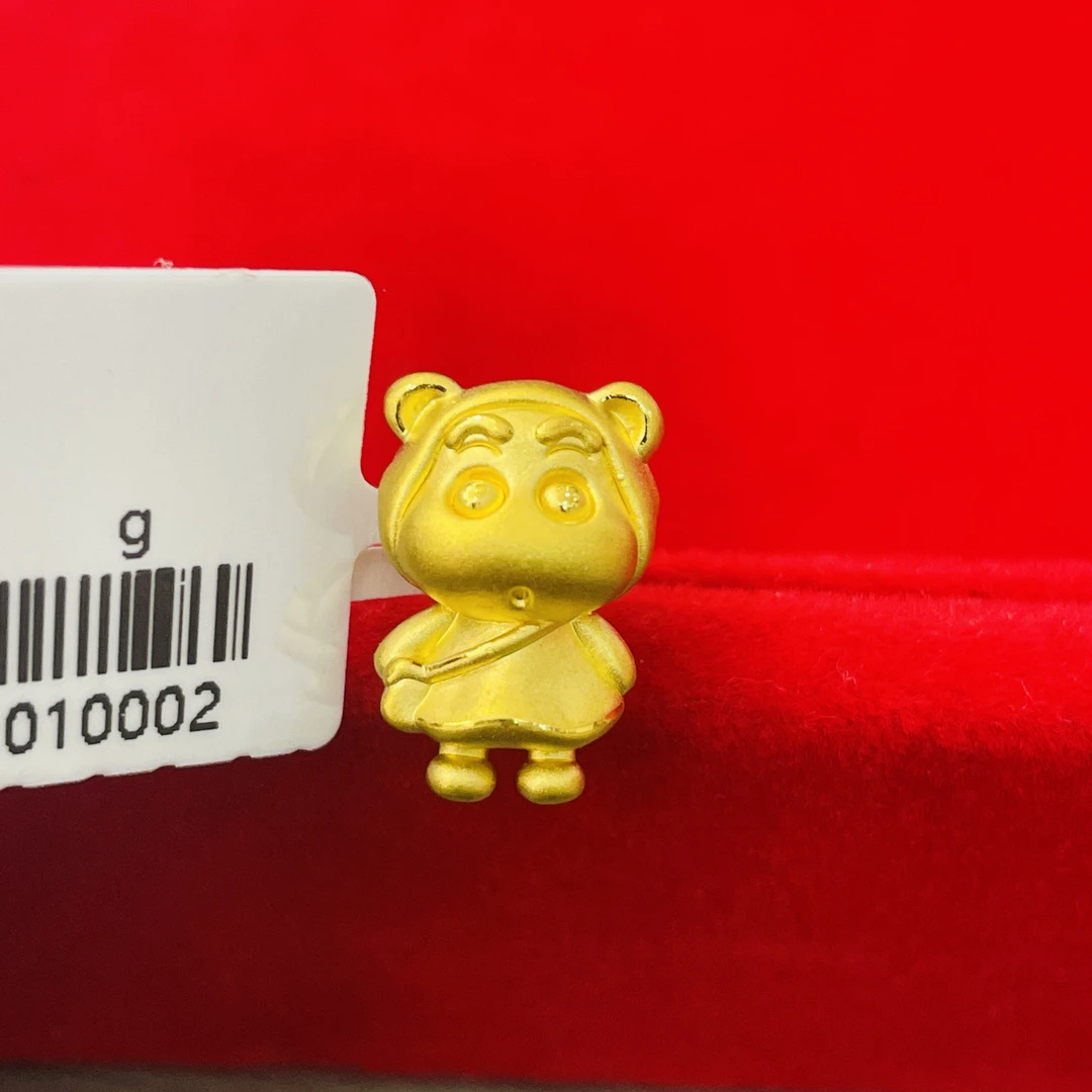 【夏夏专享】 足金999饰品 青蛙小新 XP 0.99