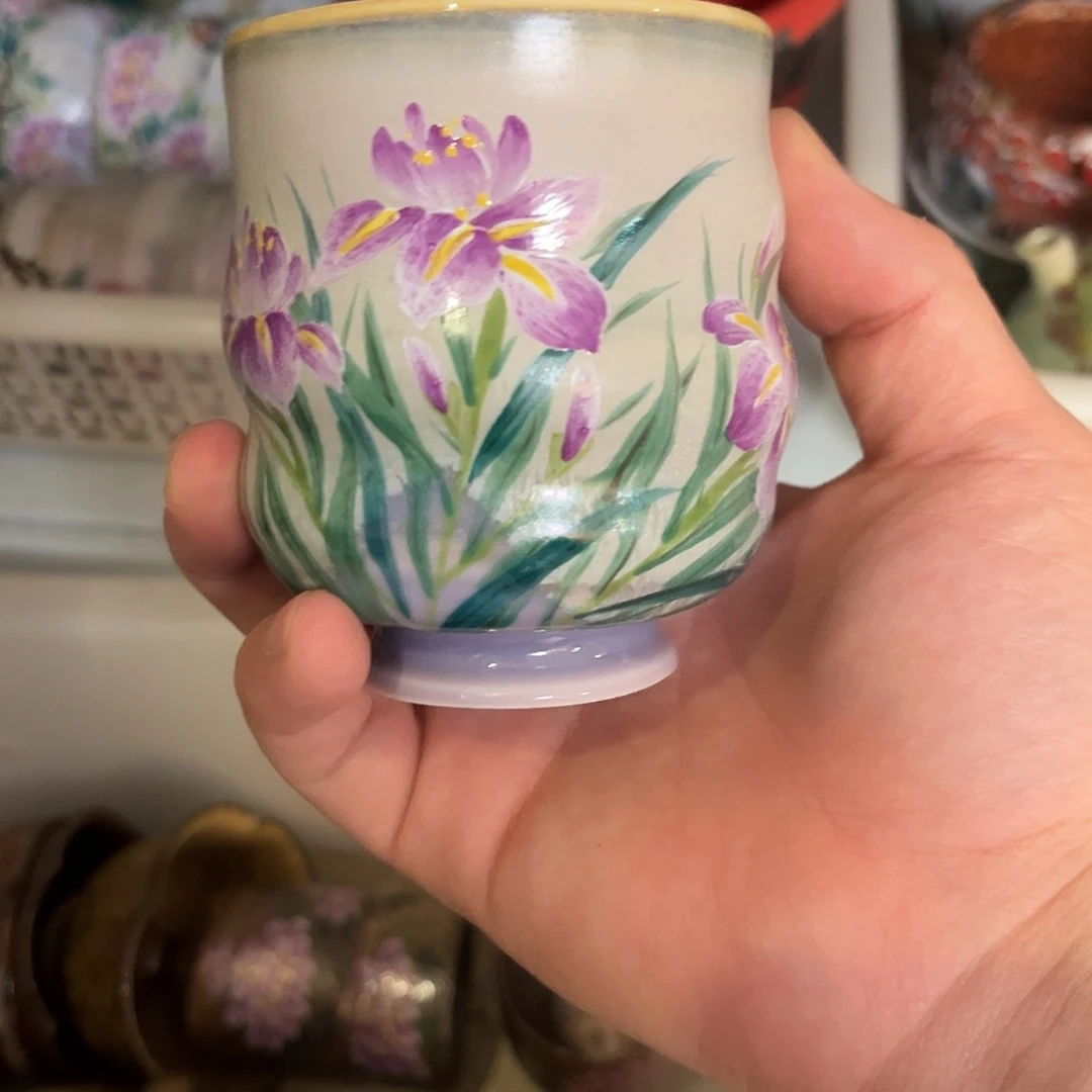 柴烧手工手绘陶瓷