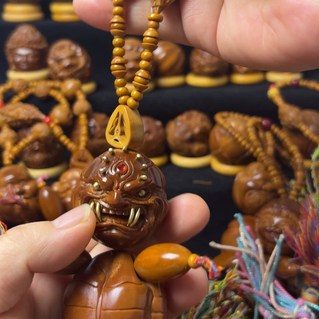 把件橄榄核大恶僧