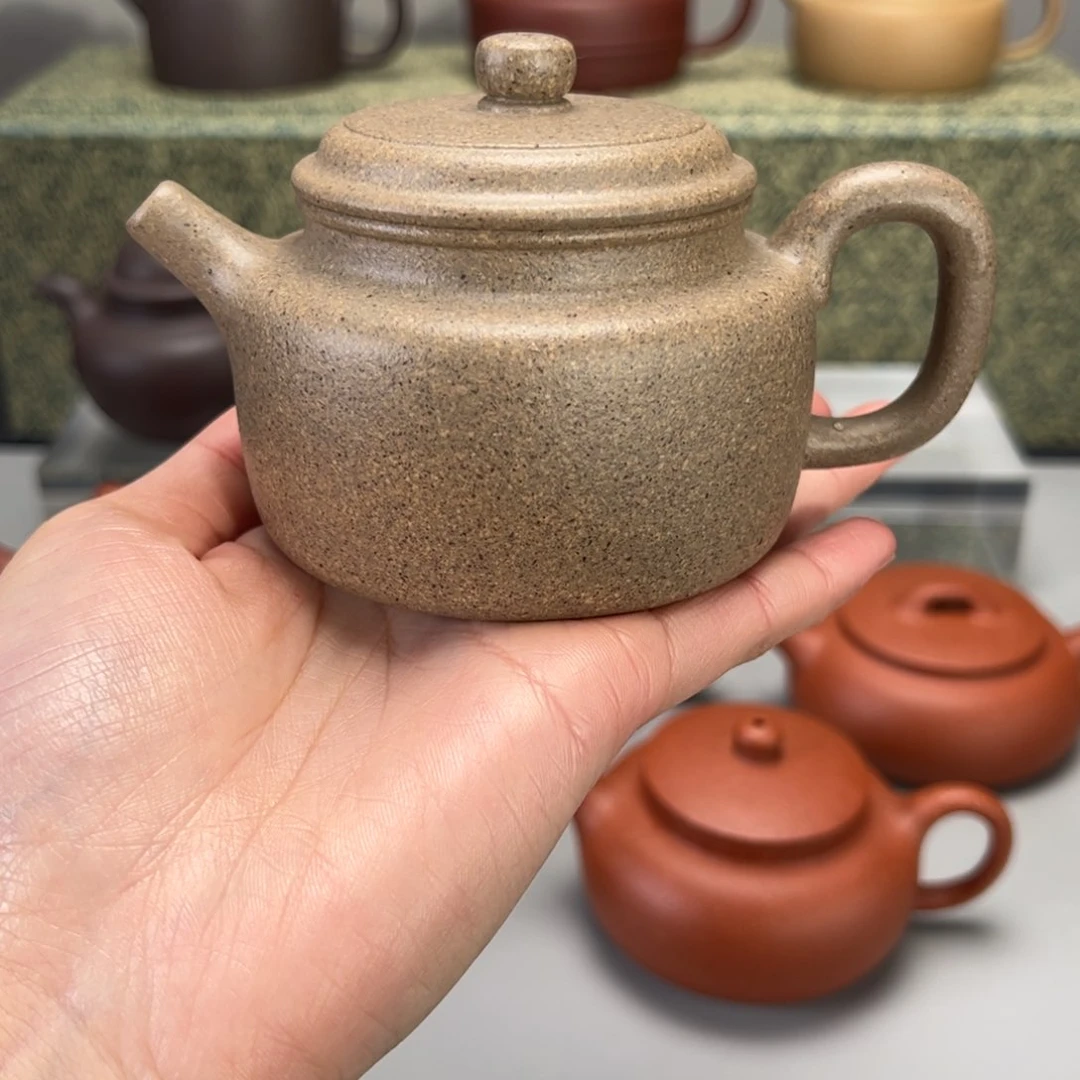 紫砂茶壶B****n青降坡德钟200c c