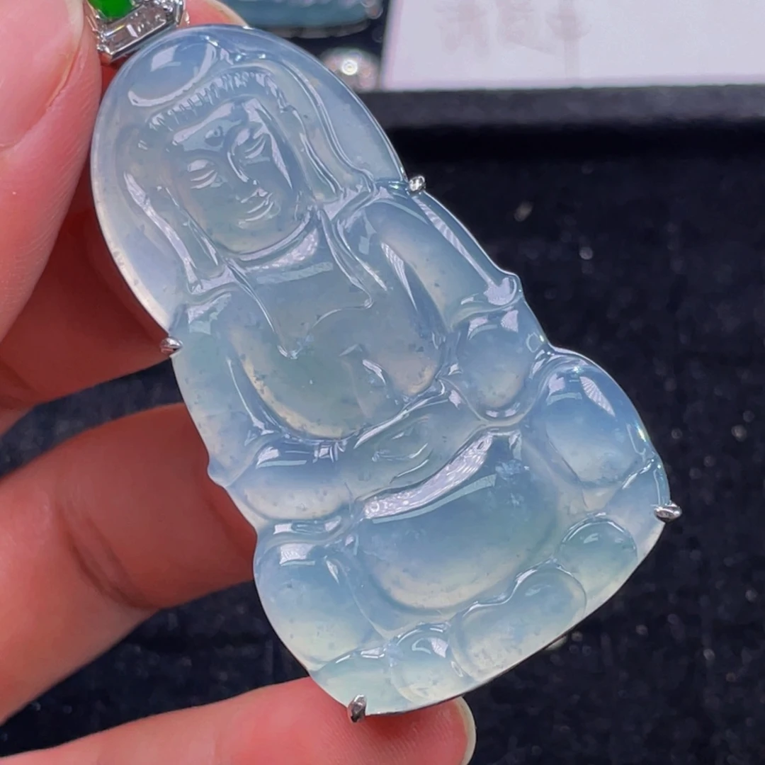 翡翠未镶嵌颈饰5,