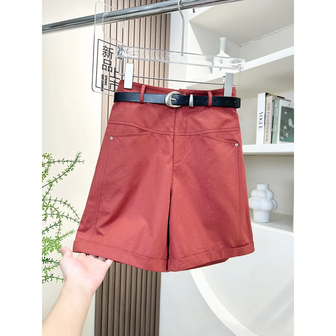 【运费补贴】时尚休闲卷边牛仔短裤852103