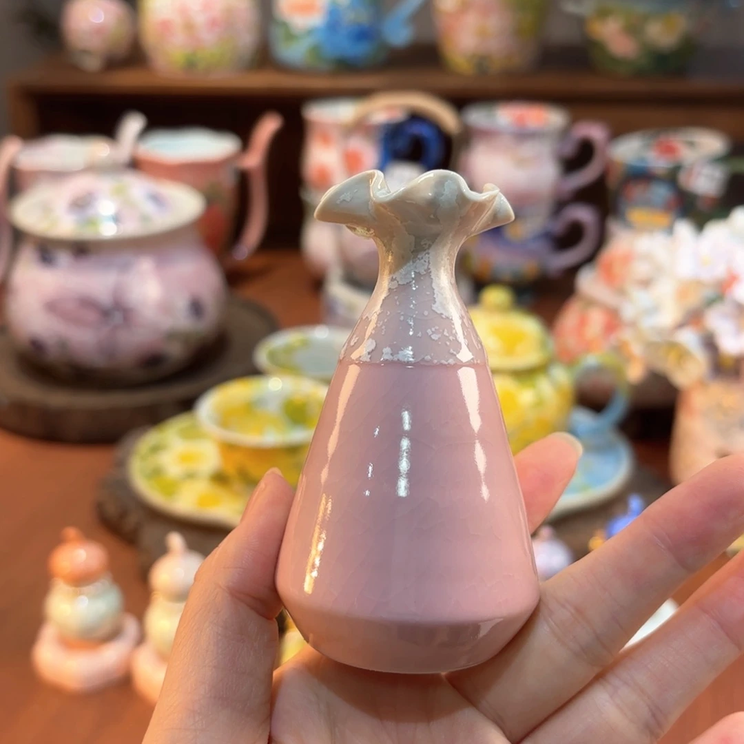 景德镇手绘高温釉下彩陶瓷茶具