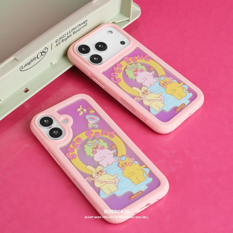 GOGO SONG小幽灵磁吸手机壳适用苹果16iPhone15ProMax14Pro17Air