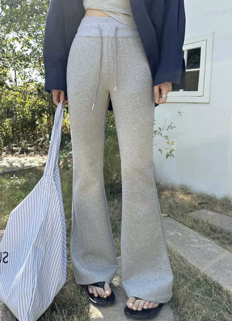 王美丽本丽-no退no换 谨慎下单99983抽绳喇叭裤