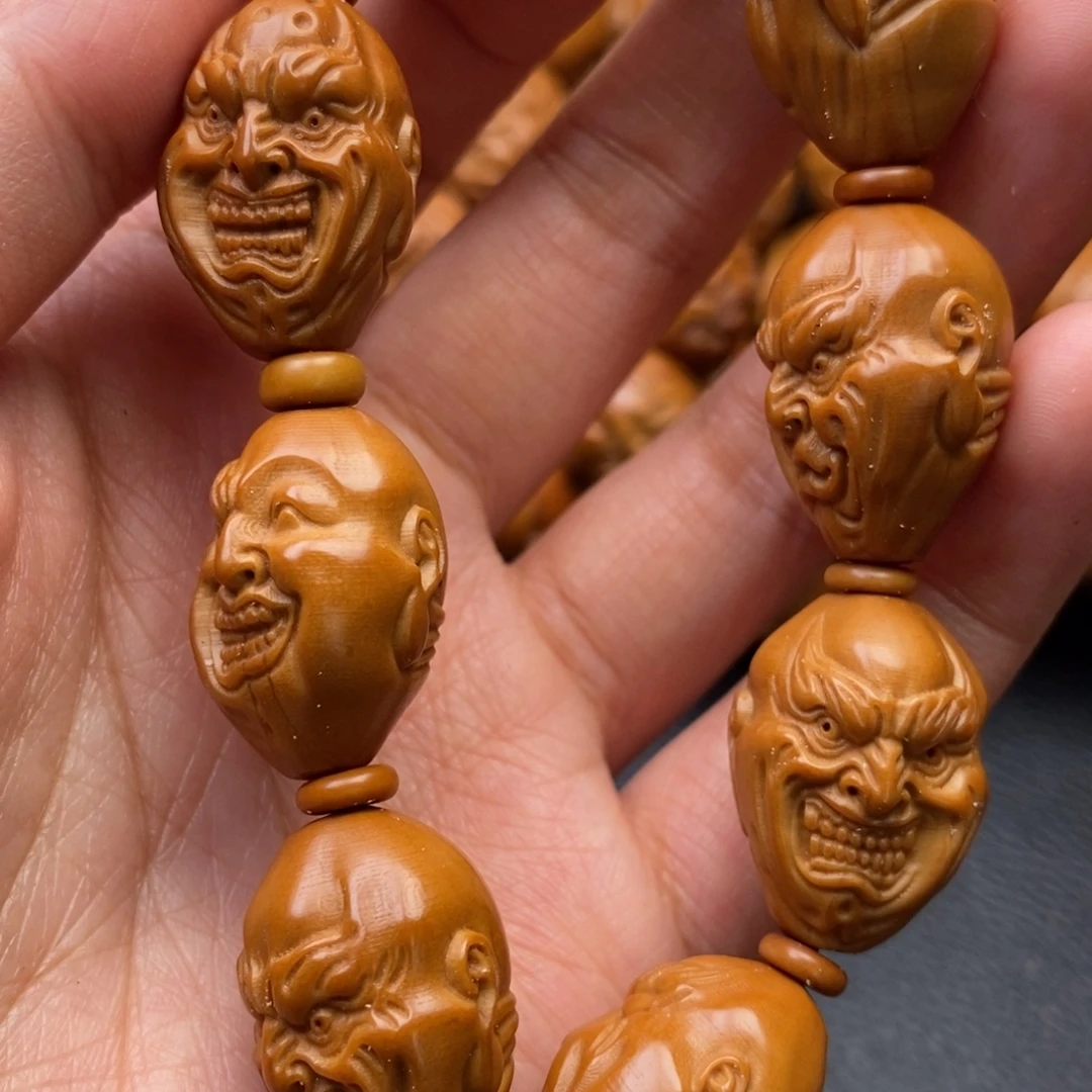 手串橄榄核山鬼恶僧