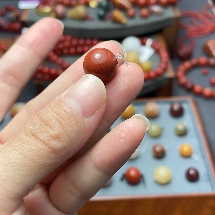 未镶嵌单珠12多样化发南红玛瑙