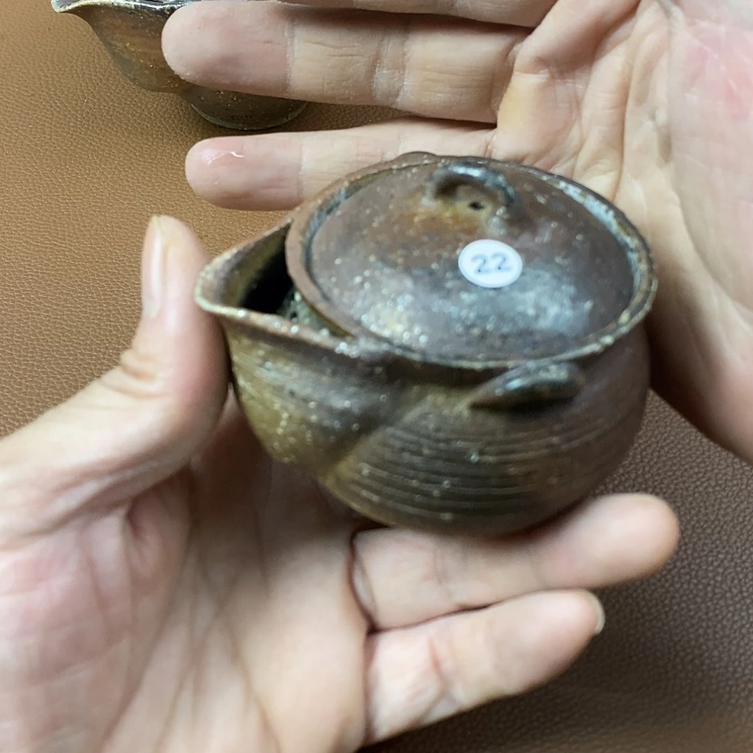 简***易手工粗陶、柴烧茶器