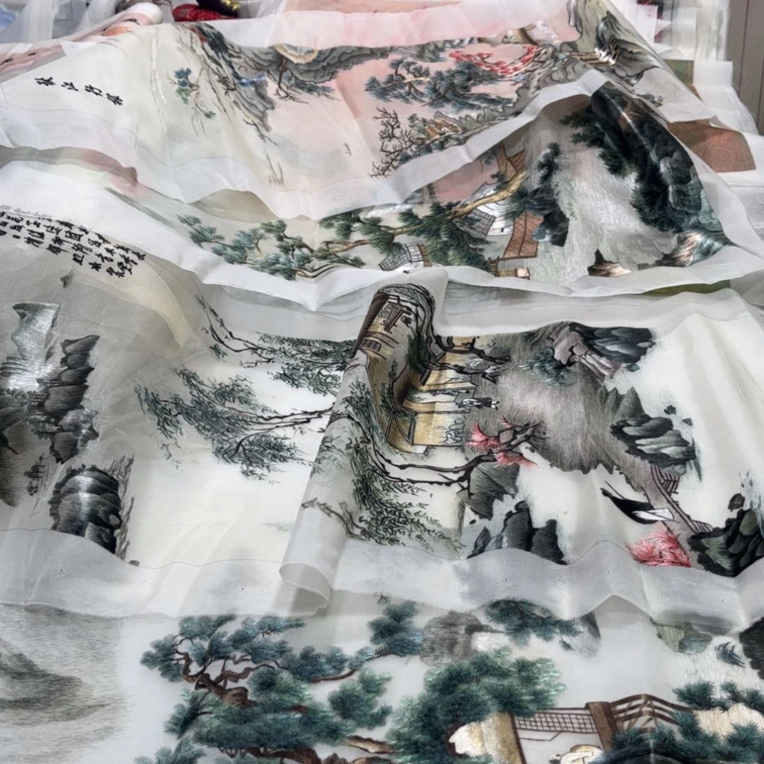 刺绣山*纯手工制作方法大全