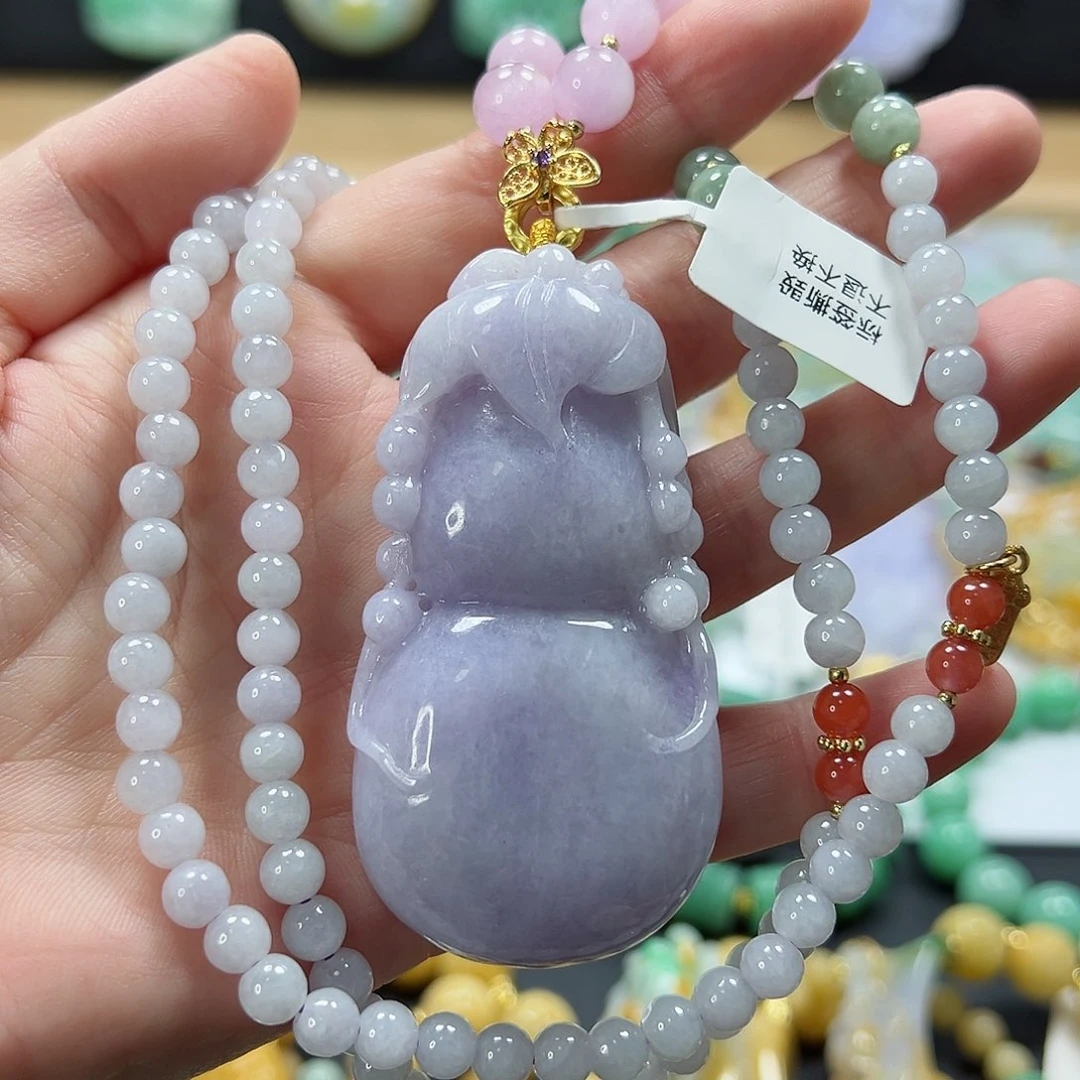 颈饰未镶嵌翡翠吊坠