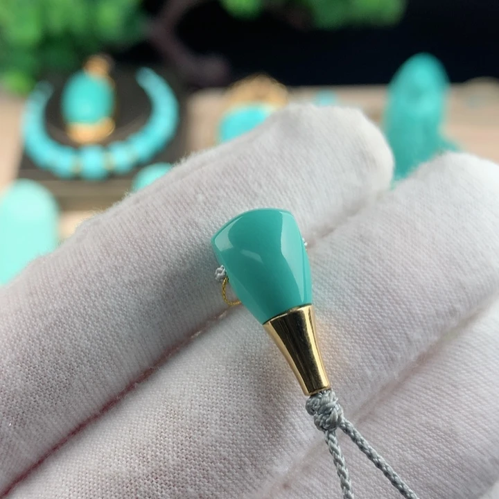 【闪购商品】绿松石珠宝奇石卡9.1未镶嵌