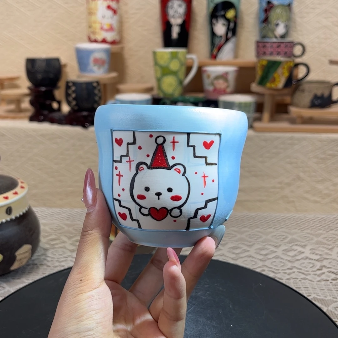 杯子景德镇陶瓷马克杯微