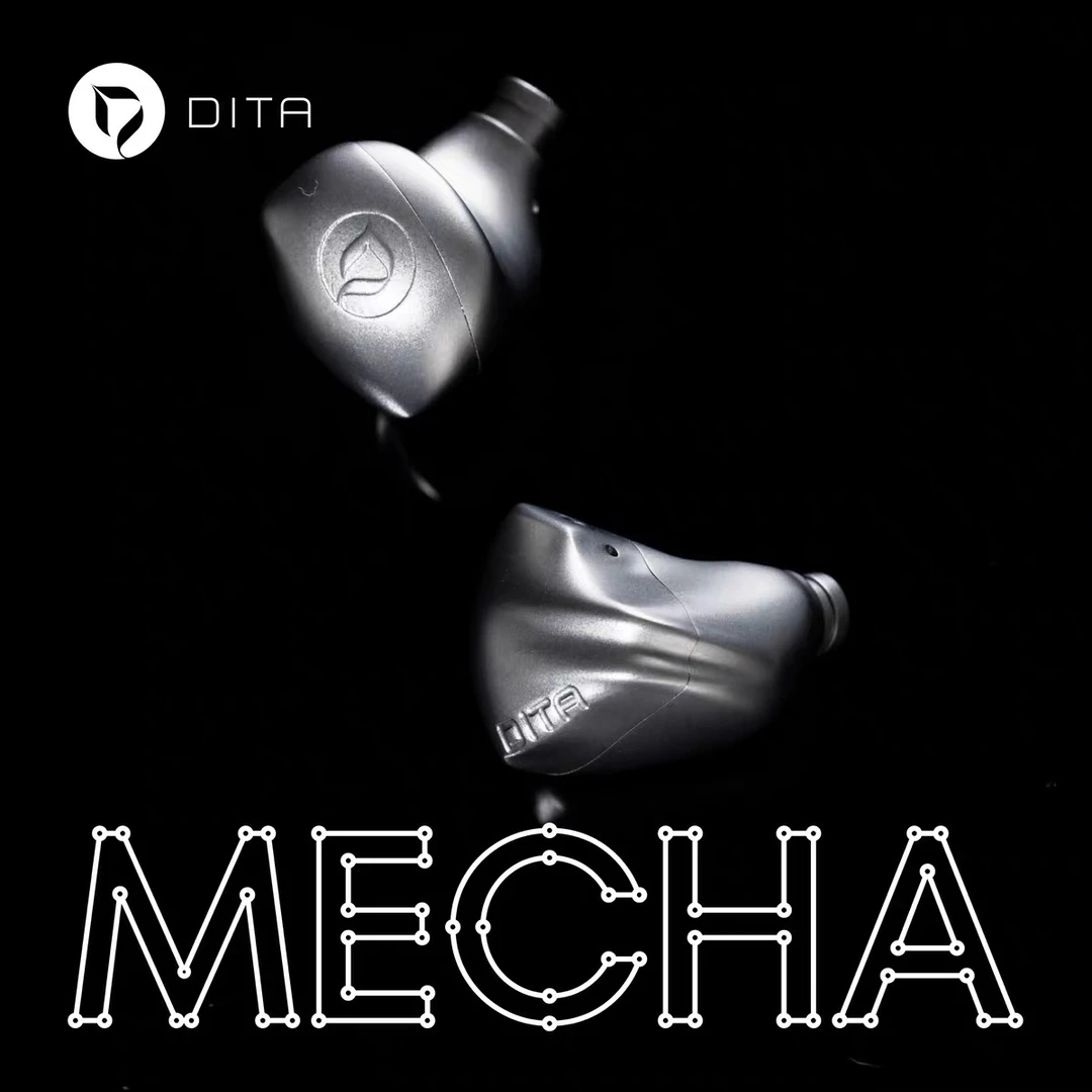 95新  DITA MECHA钛合金单动圈有线HiFi发烧入耳式动圈