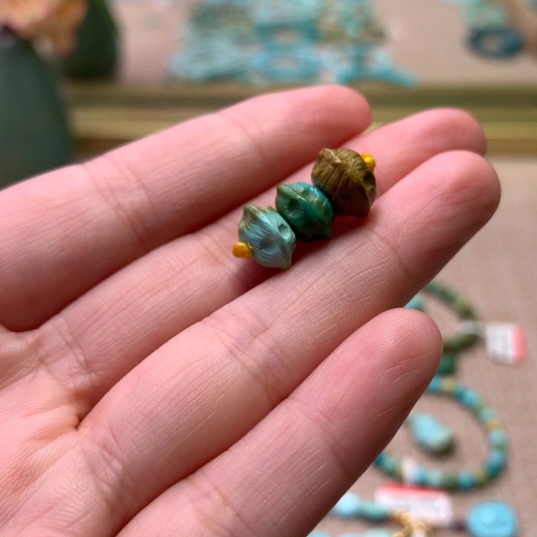 绿松石未镶嵌配饰