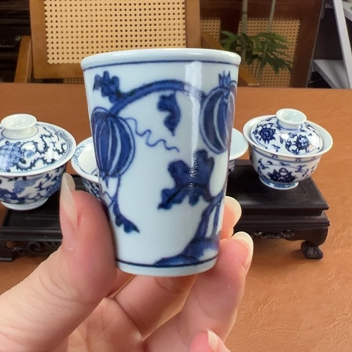 手工手绘茶具西瓜
