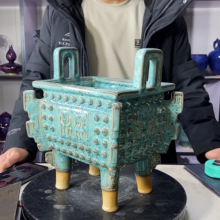 瓷片中国神垕精品钧瓷