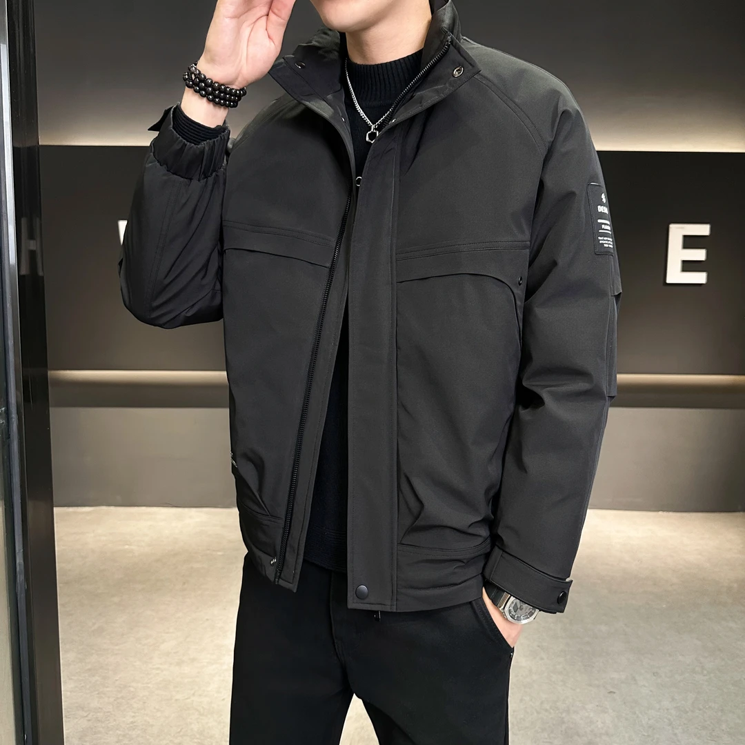 WAG“T800工装”羽绒服立领冬季新款立体剪裁加厚休闲外套-H-8157