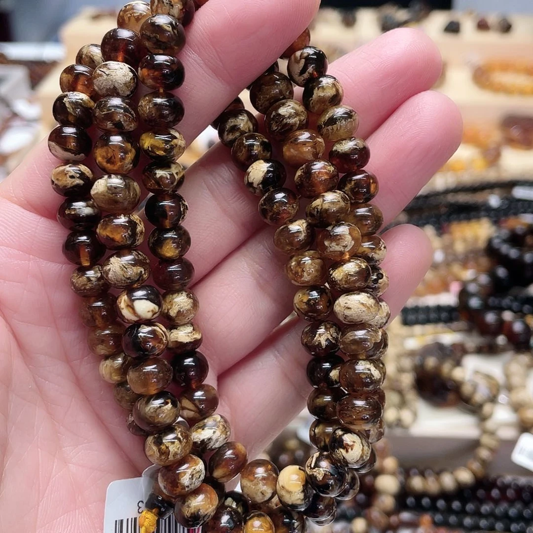 琥珀裸石未镶嵌信*游八20153