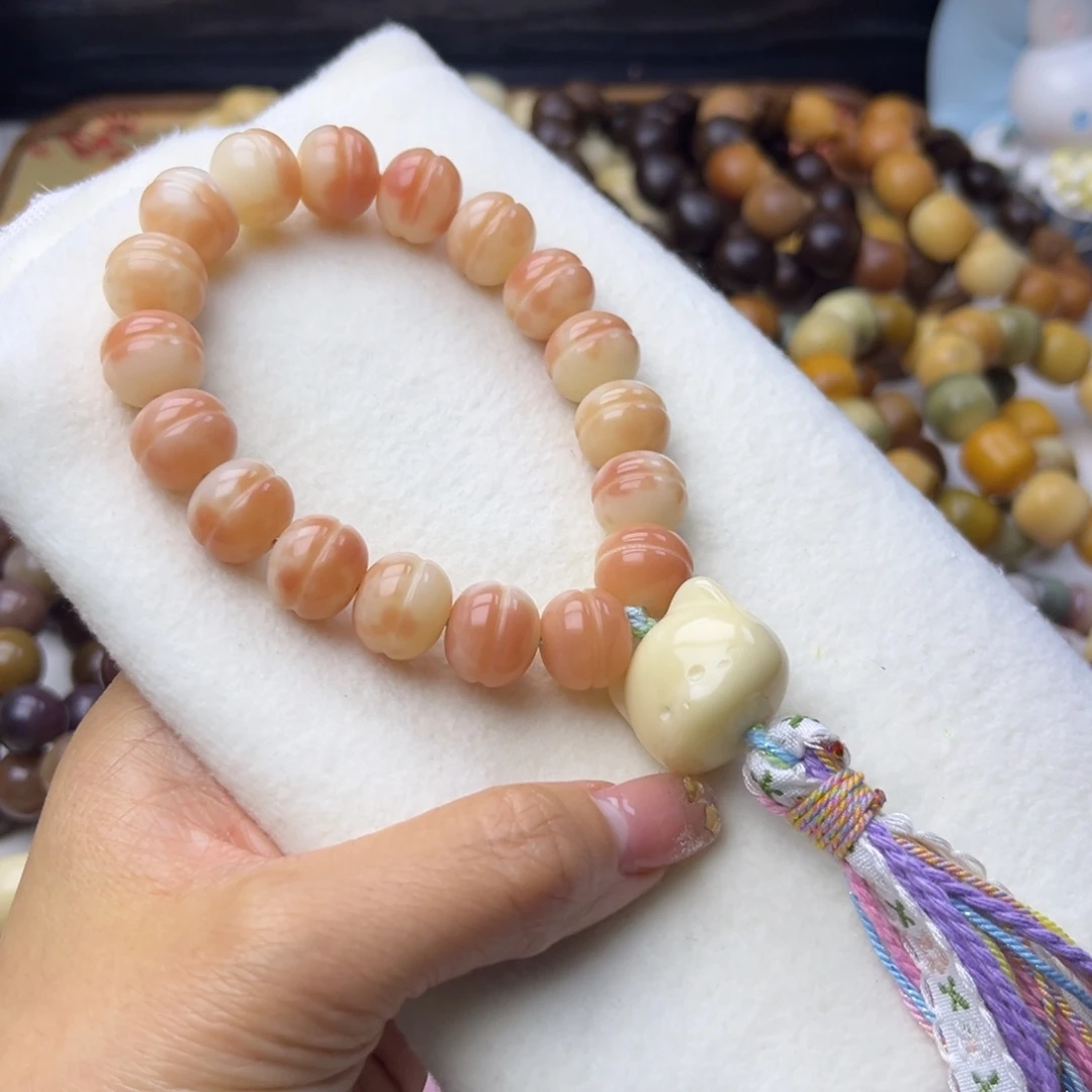 手串菩提根/象牙果汉堡珠手持通货一串13mm