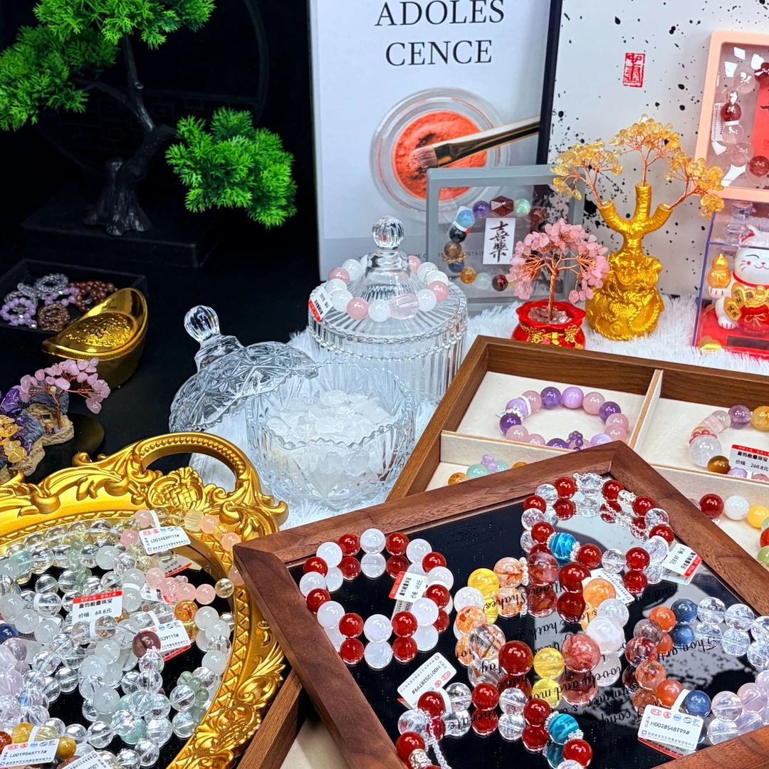 【天然水晶原创DIY手串】扣价格出单主播念名字再去对应价格下单A