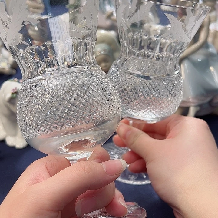 碟?***?中古美物 爱丁堡水晶杯