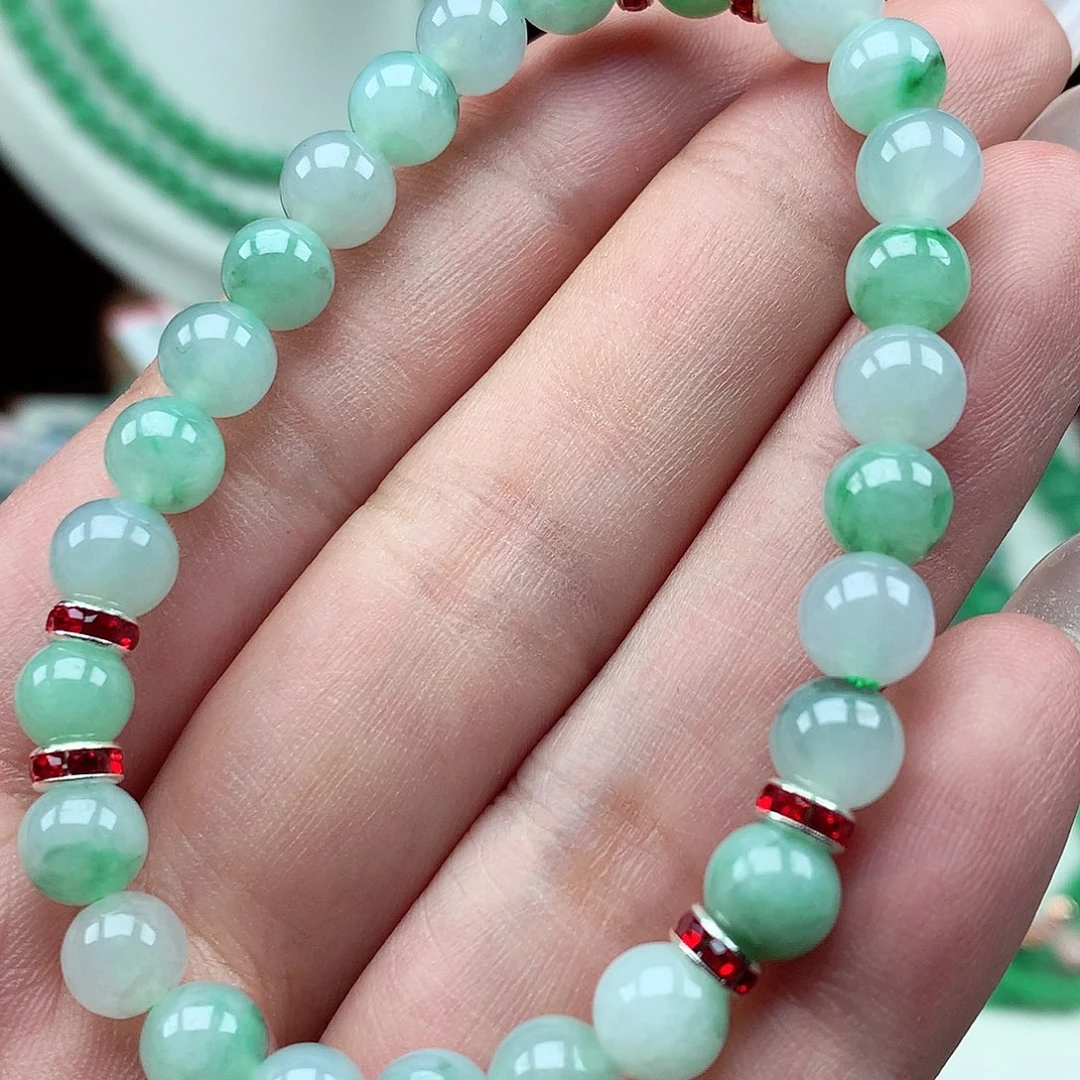 未镶嵌手链翡翠翡翠