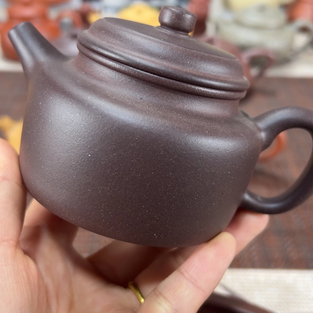 茶壶紫砂德钟微瑕