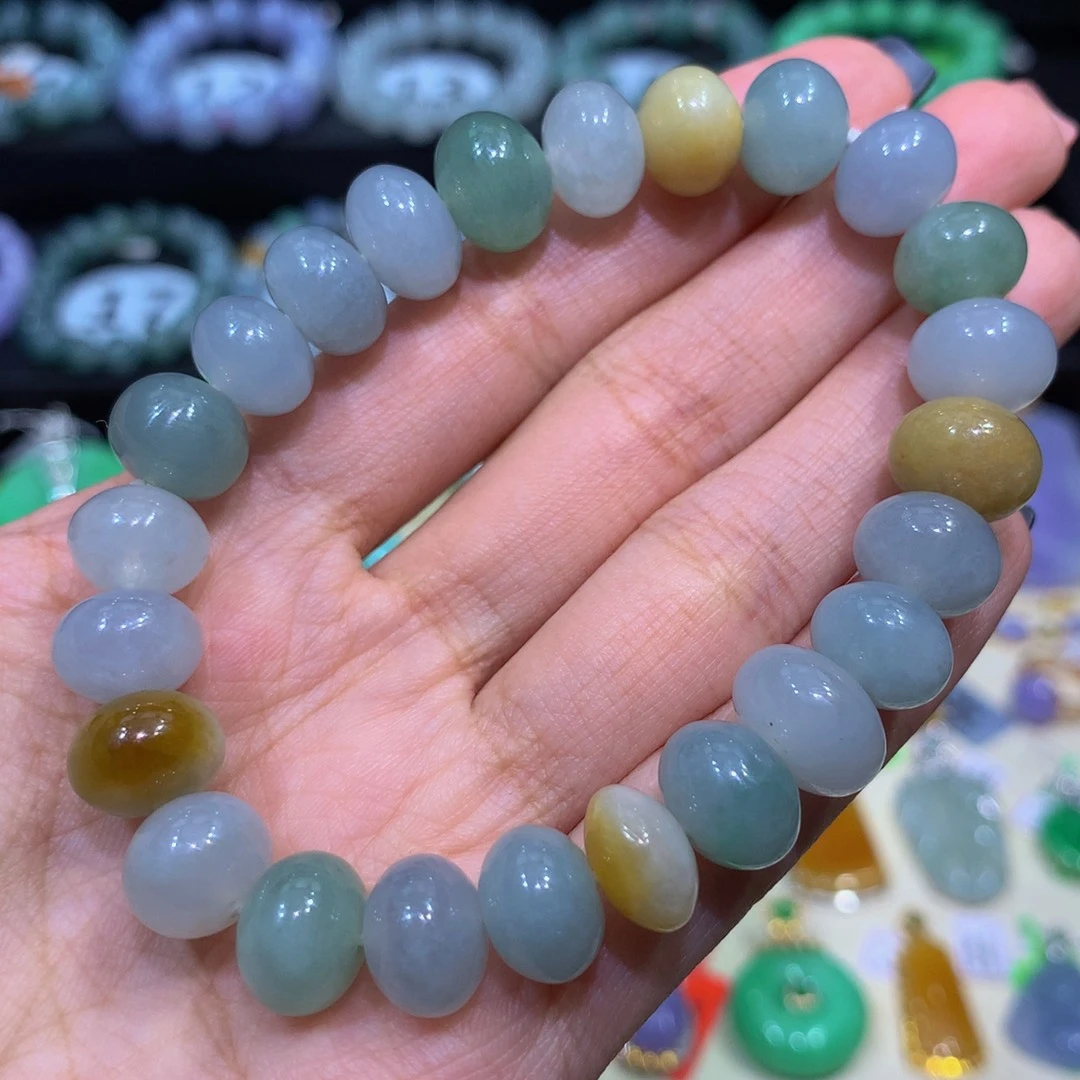 翡翠未镶嵌手链翡翠10