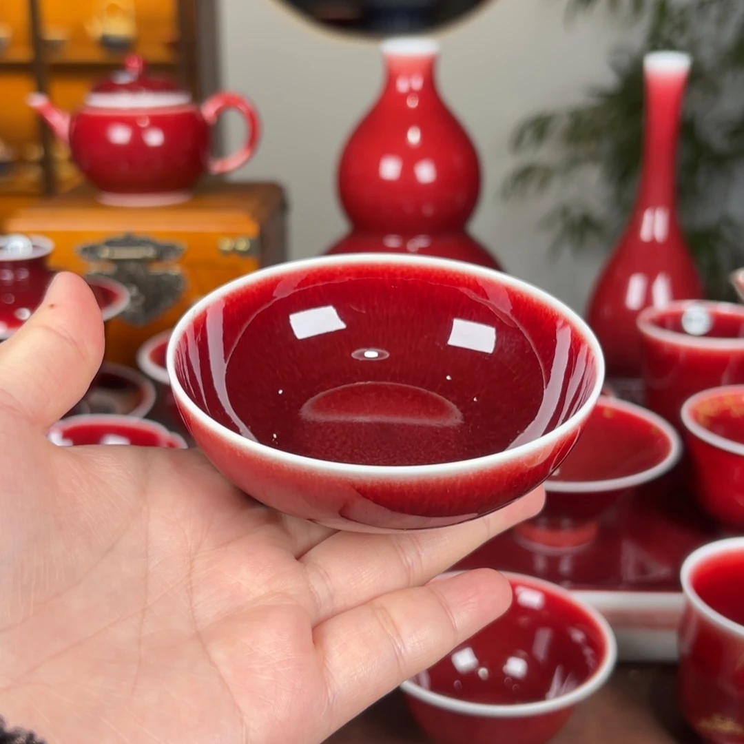 杯子景德镇高温原矿釉