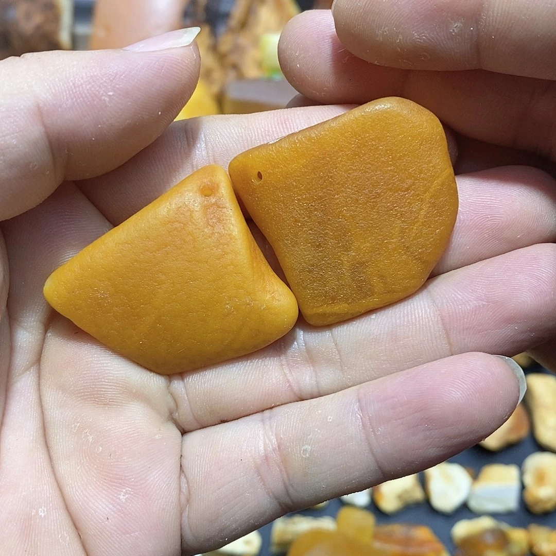 定制琥珀蜜蜡原石定制