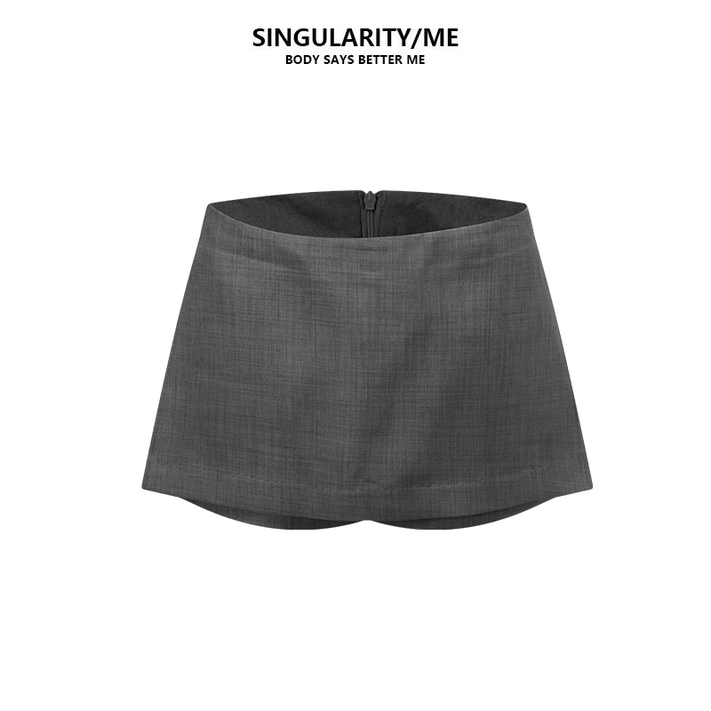 Singularity Me 2A C 0049 【冬乌小绘】包臀A字版防走光短裙裙裤