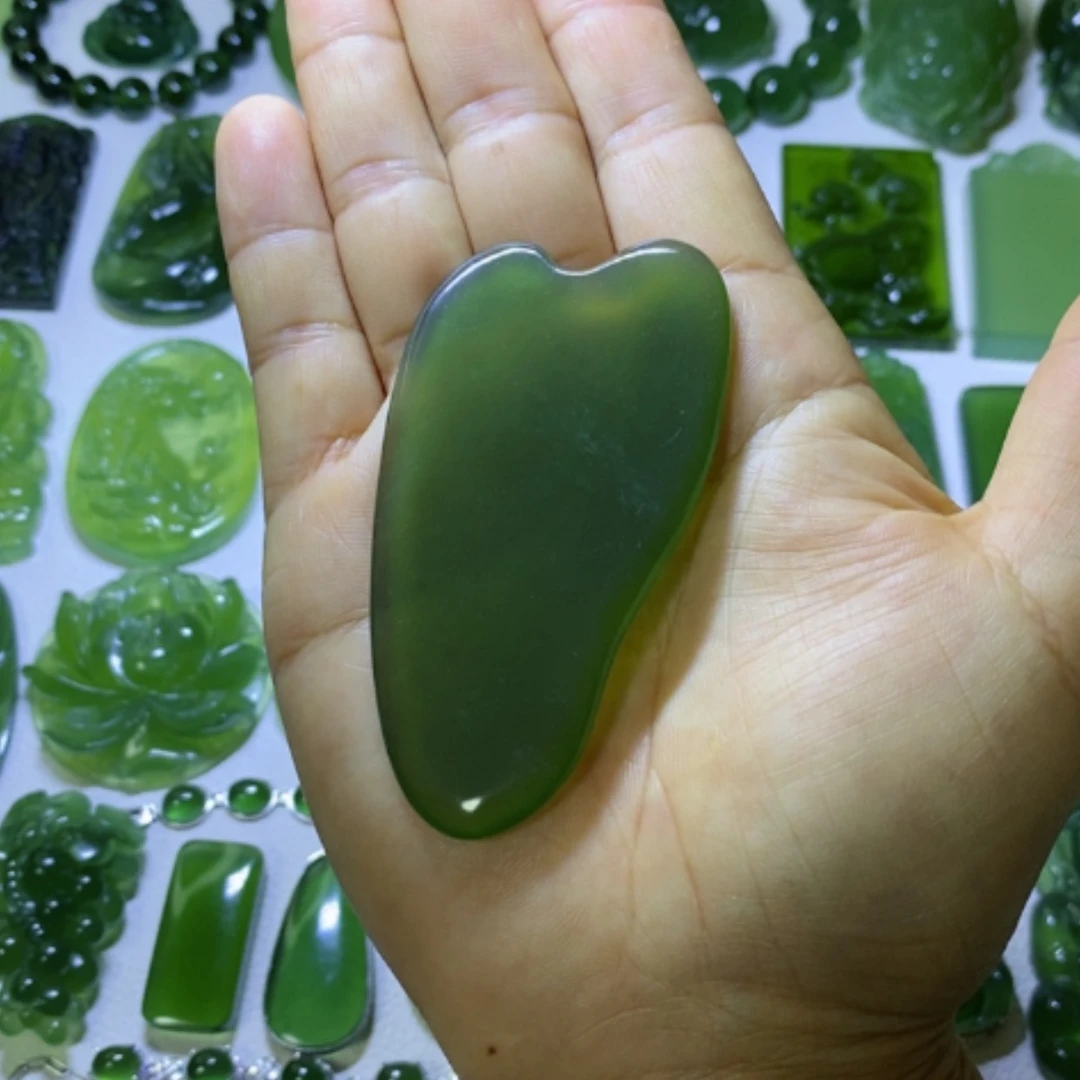 【闪购商品】未镶嵌蛇纹石玉手把件