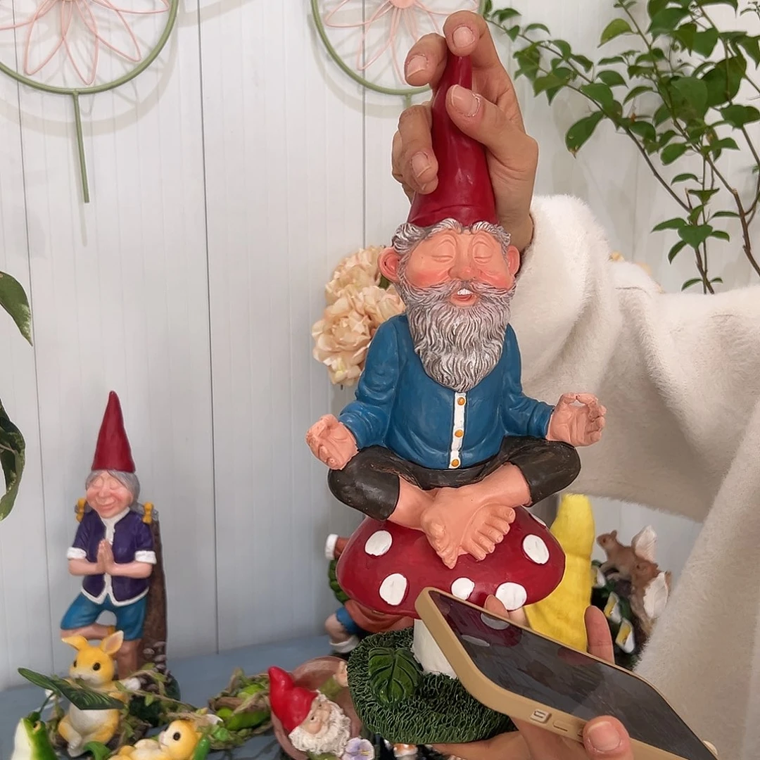 花园摆件红红火火