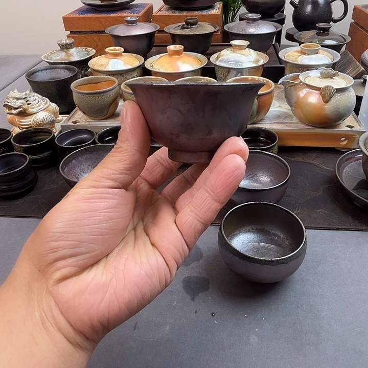 餐***石茶盏宝哥柴窑•窑宝福利