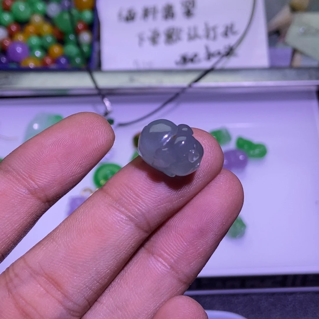 颈饰未镶嵌翡翠橘*吊坠