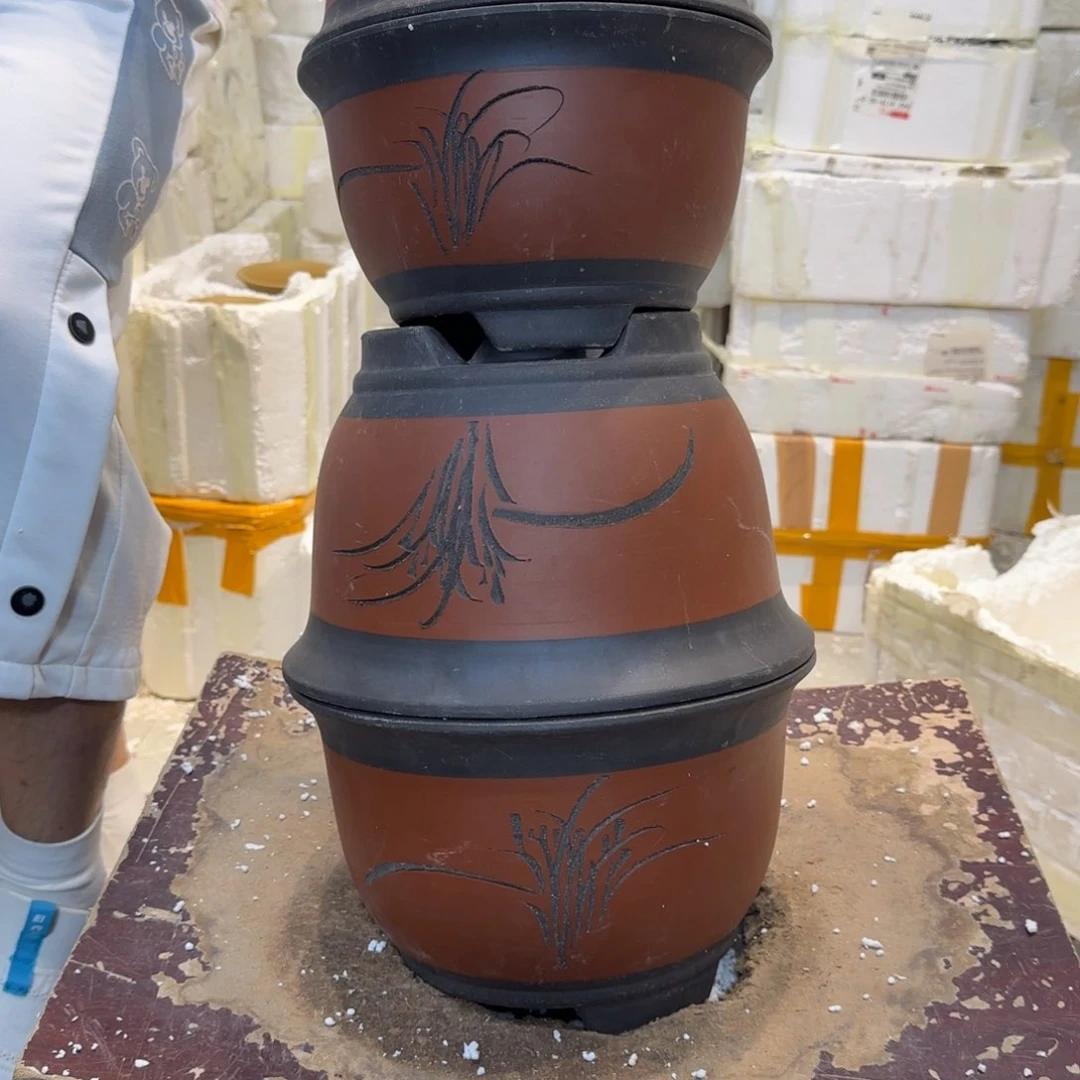 紫砂花盆口径18.12.14.10口径