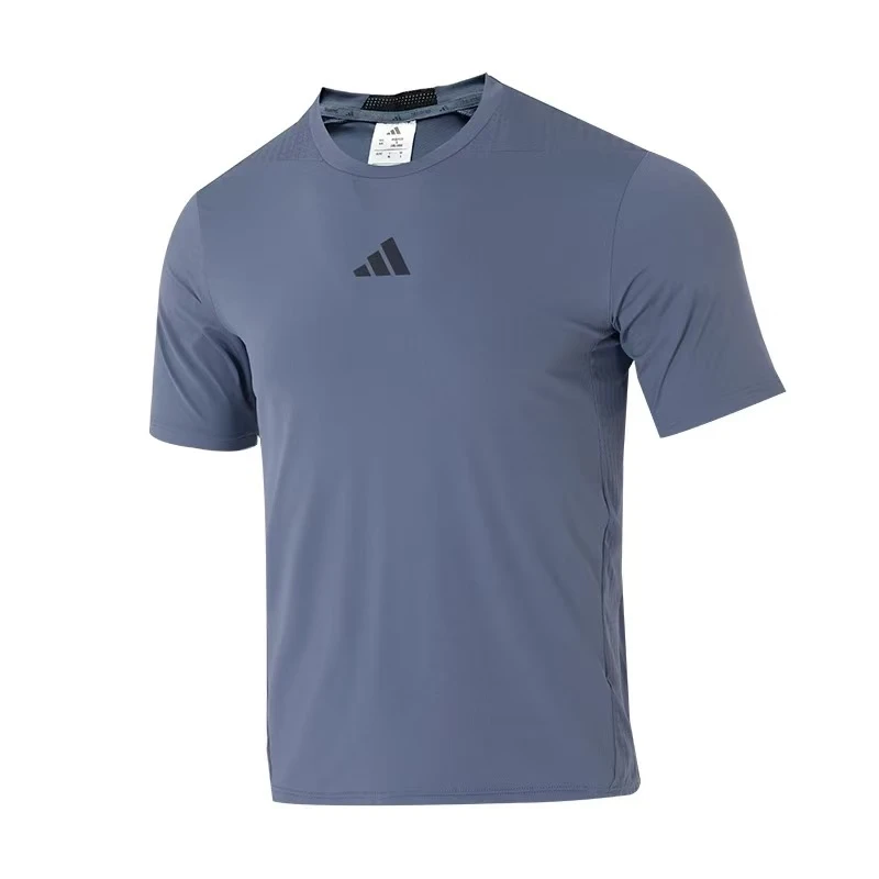 Adidas/阿迪达斯速干凉感健身服2025夏男运动清风短袖T恤JI8189