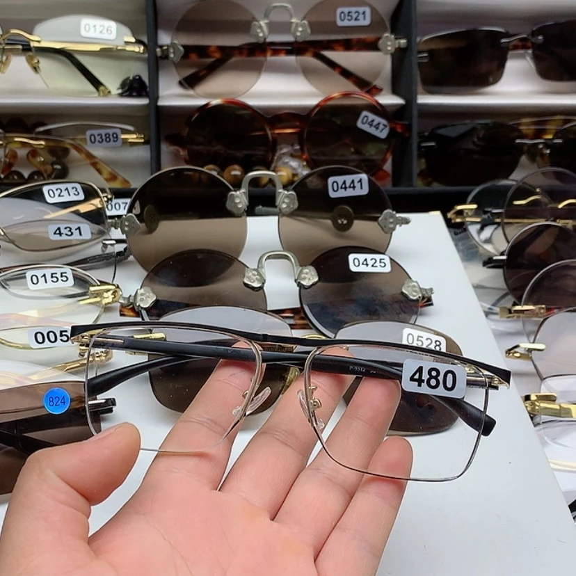 【闪购商品】半框白水晶
