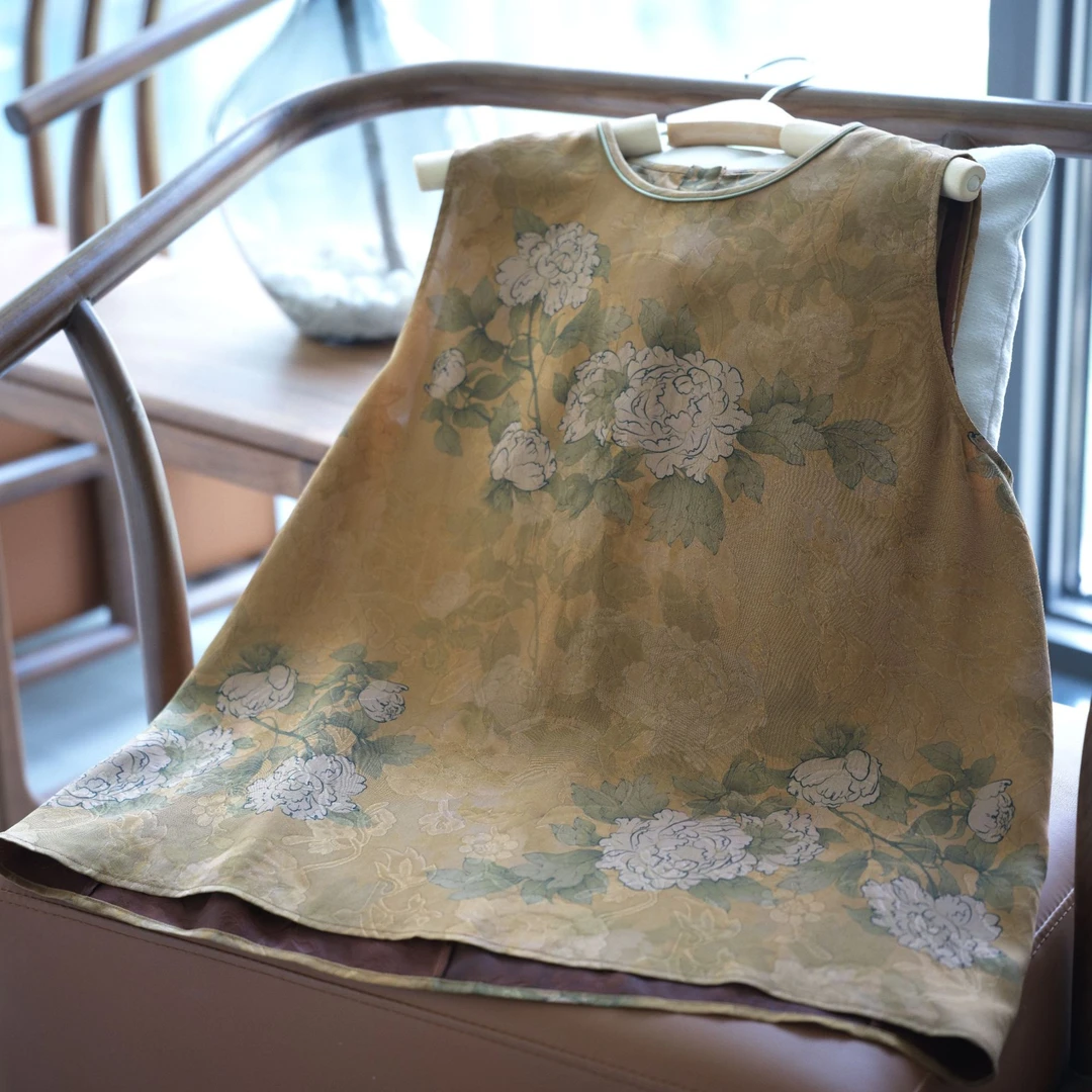 『朴和』新中式满分桑蚕丝国风上衣DHSC5928