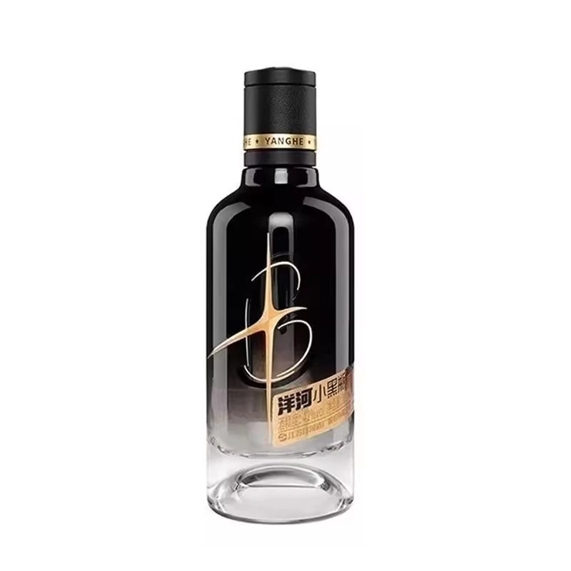 洋河小黑瓶 绵柔型白酒 NJ42度100ml*1瓶