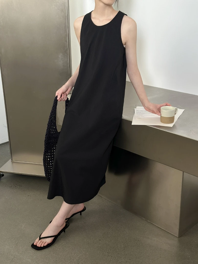 《7.24上新款》懒人穿搭套头舒适轻盈连衣裙 01265