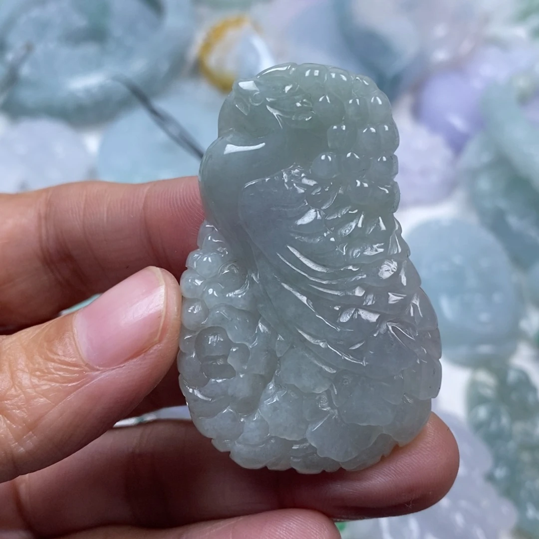 颈饰未镶嵌翡翠翡翠