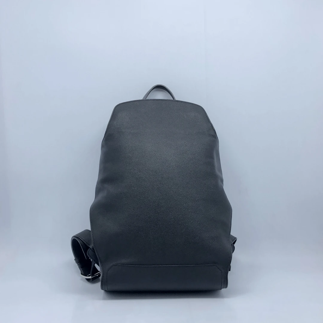 99新 Hermes/爱马仕 黑皮双肩包/4305号