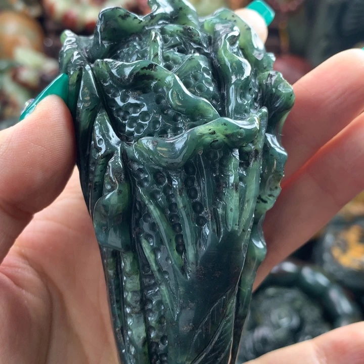 岫岩河磨玉（透闪石质玉）把件未镶嵌