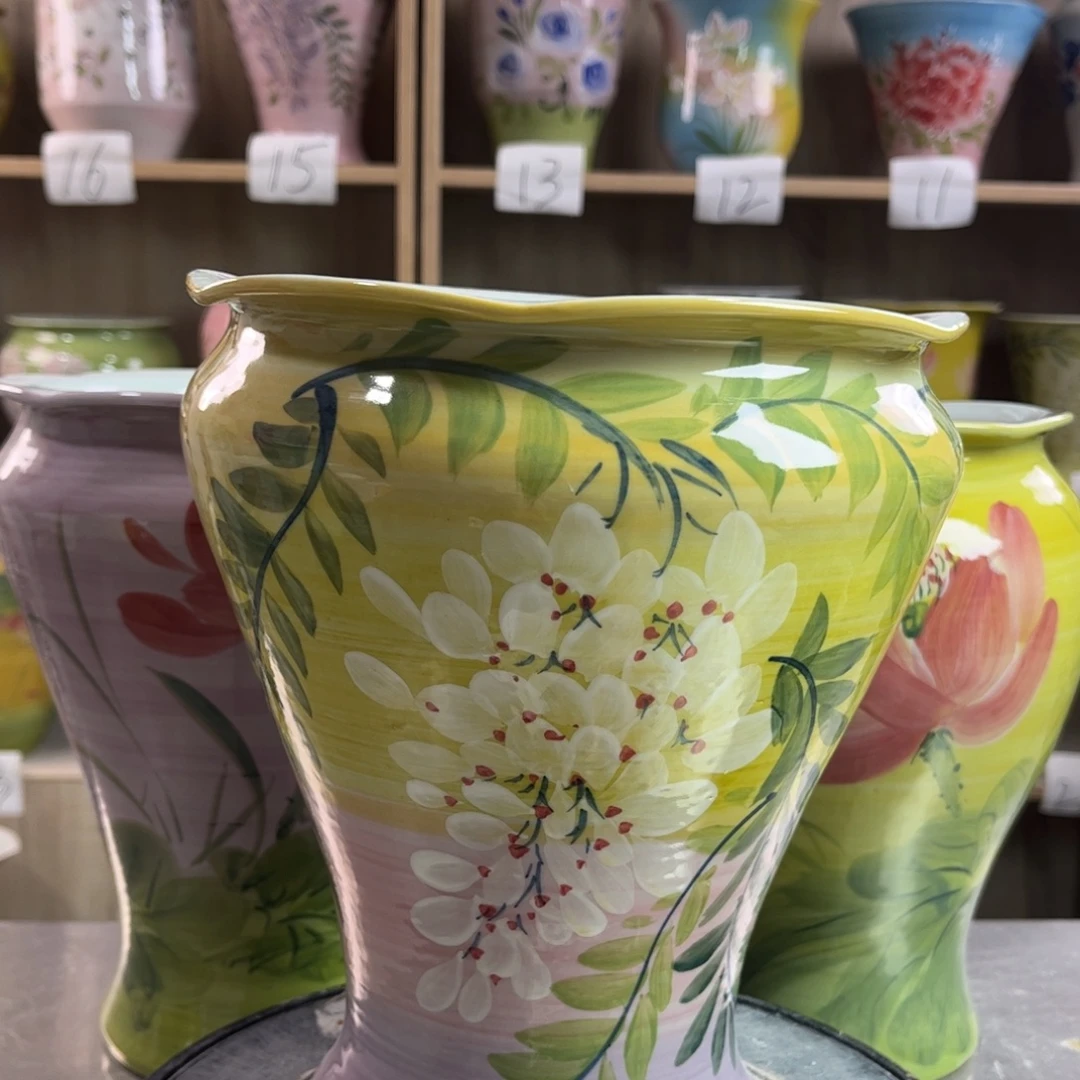 景德镇陶瓷花盆花盆