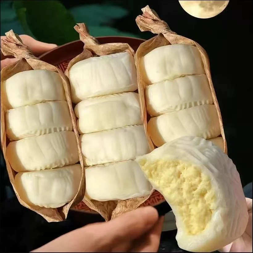 【夹心满满】猫山王榴莲冰皮月饼糯叽叽独立装中秋五星冰淇淋月饼