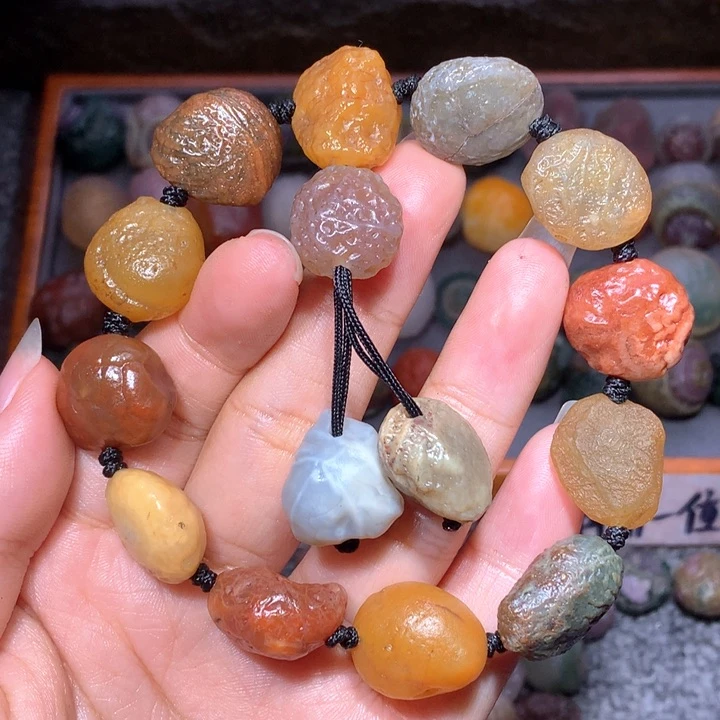 玛瑙/玉髓珠宝半成品未镶嵌