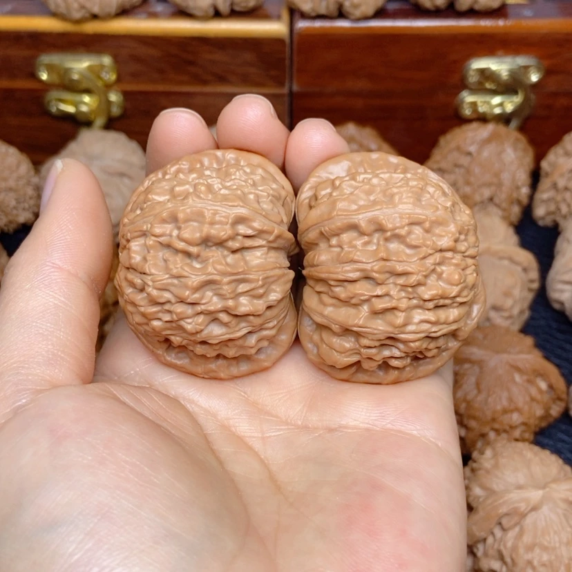 【闪购商品】文玩核桃吊坠嘎****坦白狮子46